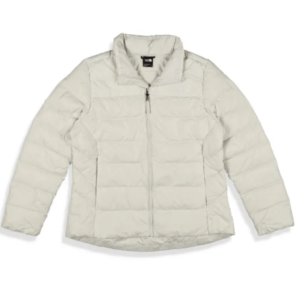 Northface Cream Puffer Jacket medium Flare Down Jacket II